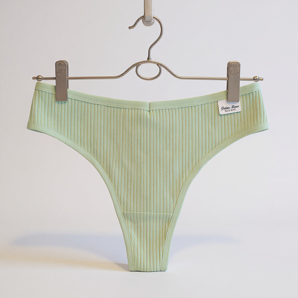 Elegant Cotton Thong Multi Set (3,6,9)-Everyday Comfort