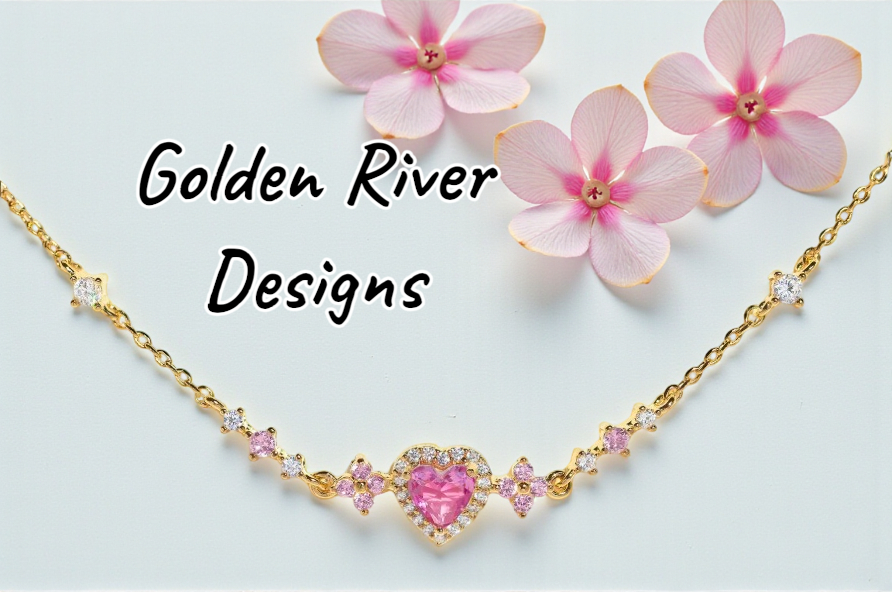 Pink Zircon 18K Gold Plated Bracelet