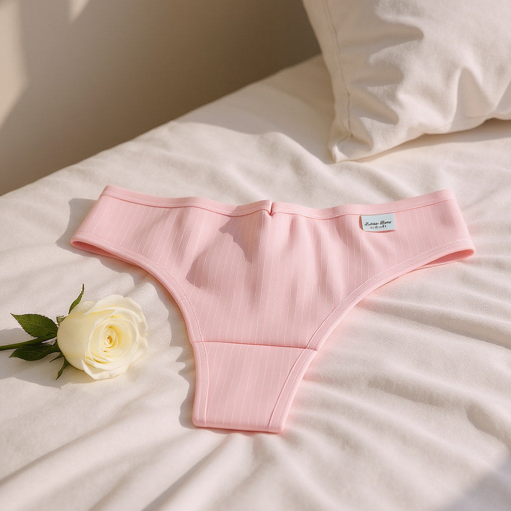 Elegant Cotton Thong Multi Set (3,6,9)-Everyday Comfort