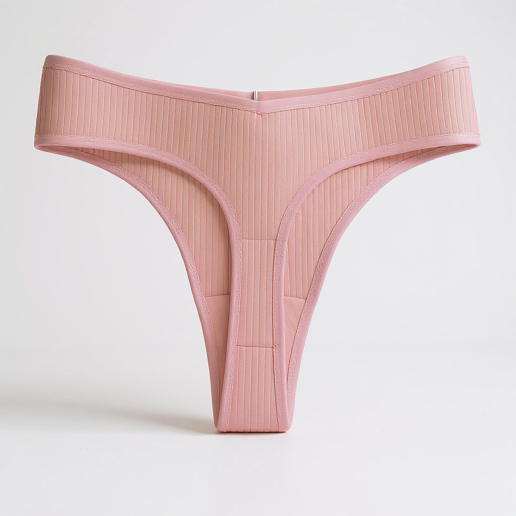 Elegant Cotton Thong Multi Set (3,6,9)-Everyday Comfort